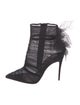 Christian Louboutin Ruffle Embellishment Boots