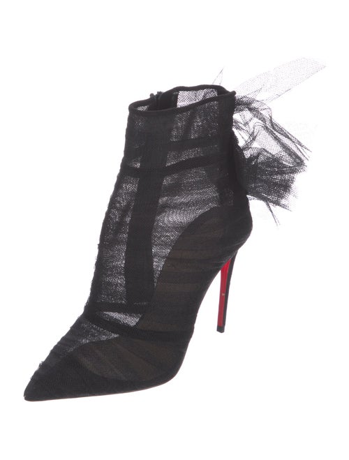 Christian Louboutin Ruffle Embellishment Boots