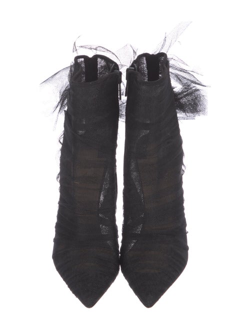 Christian Louboutin Ruffle Embellishment Boots