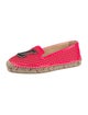 Christian Louboutin Graphic Print Glitter Accents Espadrilles
