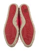 Christian Louboutin Graphic Print Glitter Accents Espadrilles