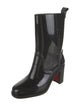 Christian Louboutin Rubber Studded Accents Rain Boots