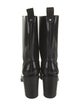 Christian Louboutin Rubber Studded Accents Rain Boots