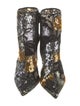 Christian Louboutin Sequins Patterned Boots