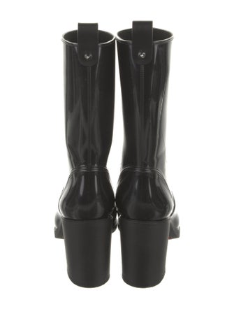 Christian Louboutin Rockstud Spike Rubber Rain Boots