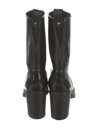 Christian Louboutin Rockstud Spike Rubber Rain Boots