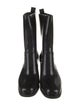 Christian Louboutin Leather Studded Accents Rain Boots