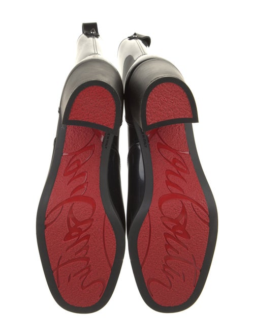 Christian Louboutin Rubber Studded Accents Rain Boots