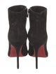 Christian Louboutin Suede Sock Boots