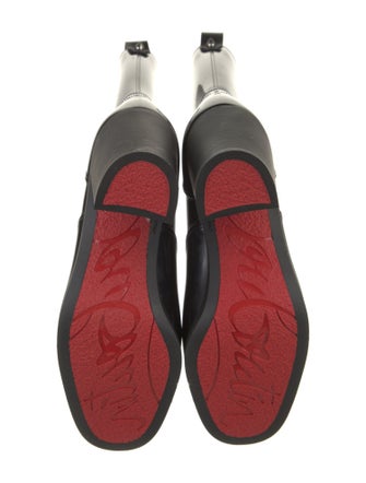 Christian Louboutin Rubber Studded Accents Rain Boots