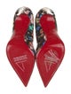 Christian Louboutin Patent Leather Printed D'Orsay Pumps