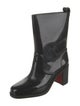 Christian Louboutin Rubber Printed Rain Boots