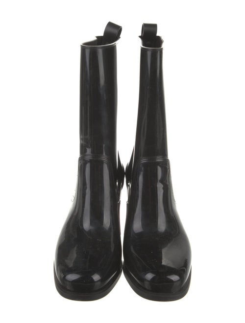 Christian Louboutin Rubber Printed Rain Boots