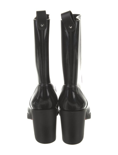 Christian Louboutin Rubber Printed Rain Boots