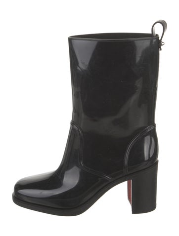 Christian Louboutin Boots Rubber Rain Us8, It38 | 8