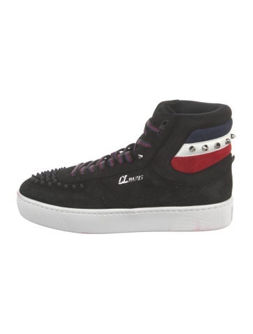 Christian Louboutin Sneakers Rockstud Spike Suede EU 42 | 9