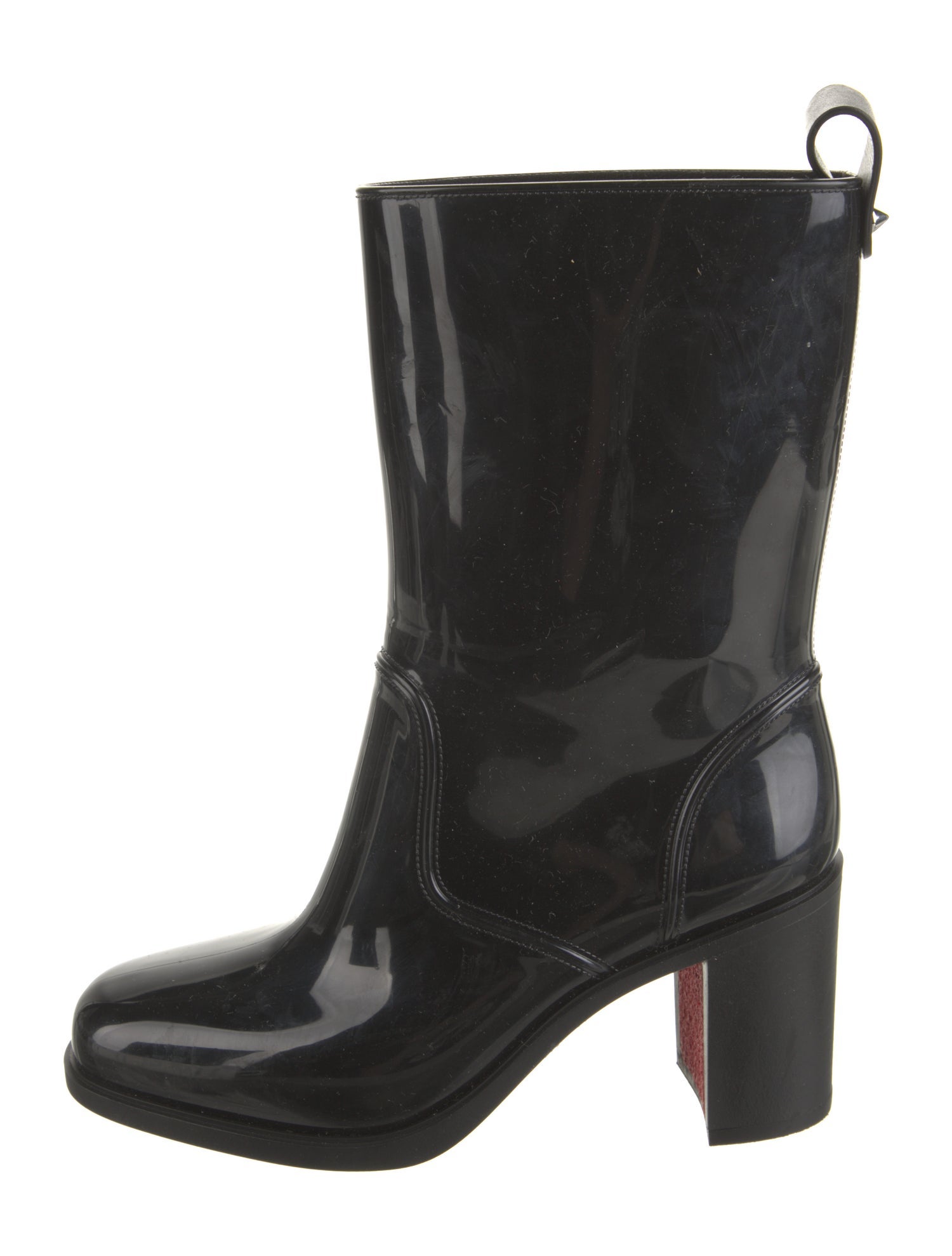Christian Louboutin Rubber Rain Boots