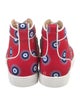 Christian Louboutin Satin Printed Sneakers