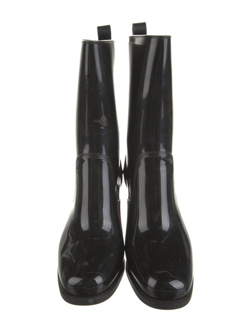 Christian Louboutin Rockstud Spike Rubber Rain Boots