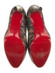 Christian Louboutin Leather Animal Print Boots