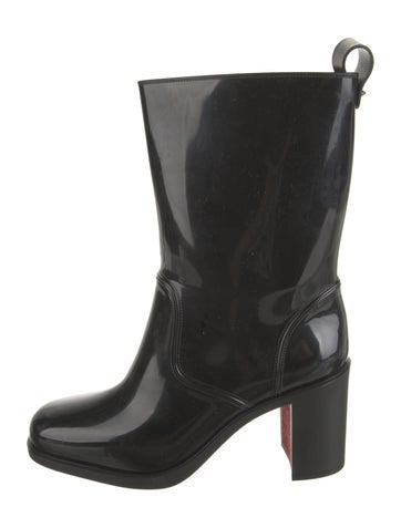 Christian Louboutin Boots Rubber Rain Us8, It38 | 8