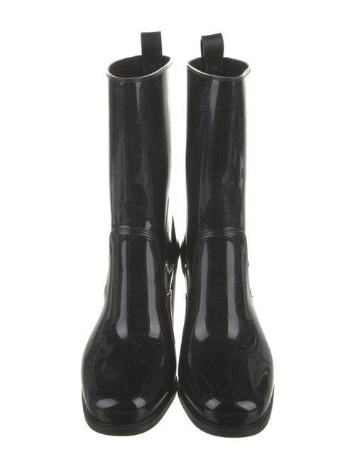 Christian Louboutin Rockstud Spike Rubber Rain Boots