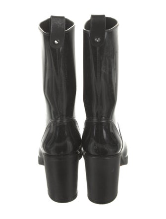 Christian Louboutin Rockstud Spike Rubber Rain Boots