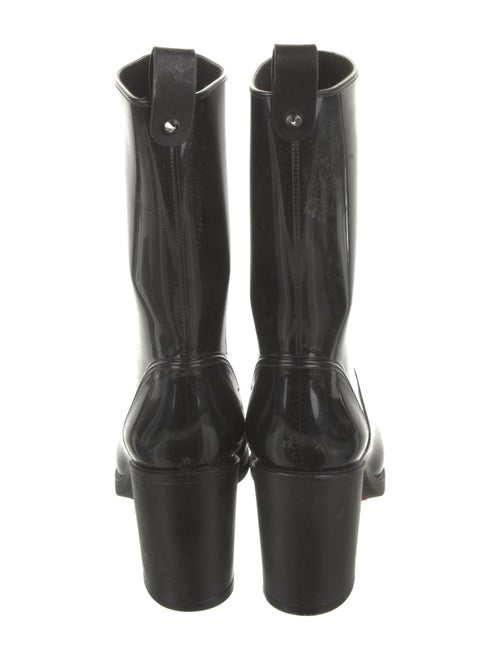 Christian Louboutin Rockstud Spike Rubber Rain Boots