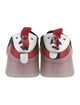 Christian Louboutin Suede Colorblock Pattern Sneakers