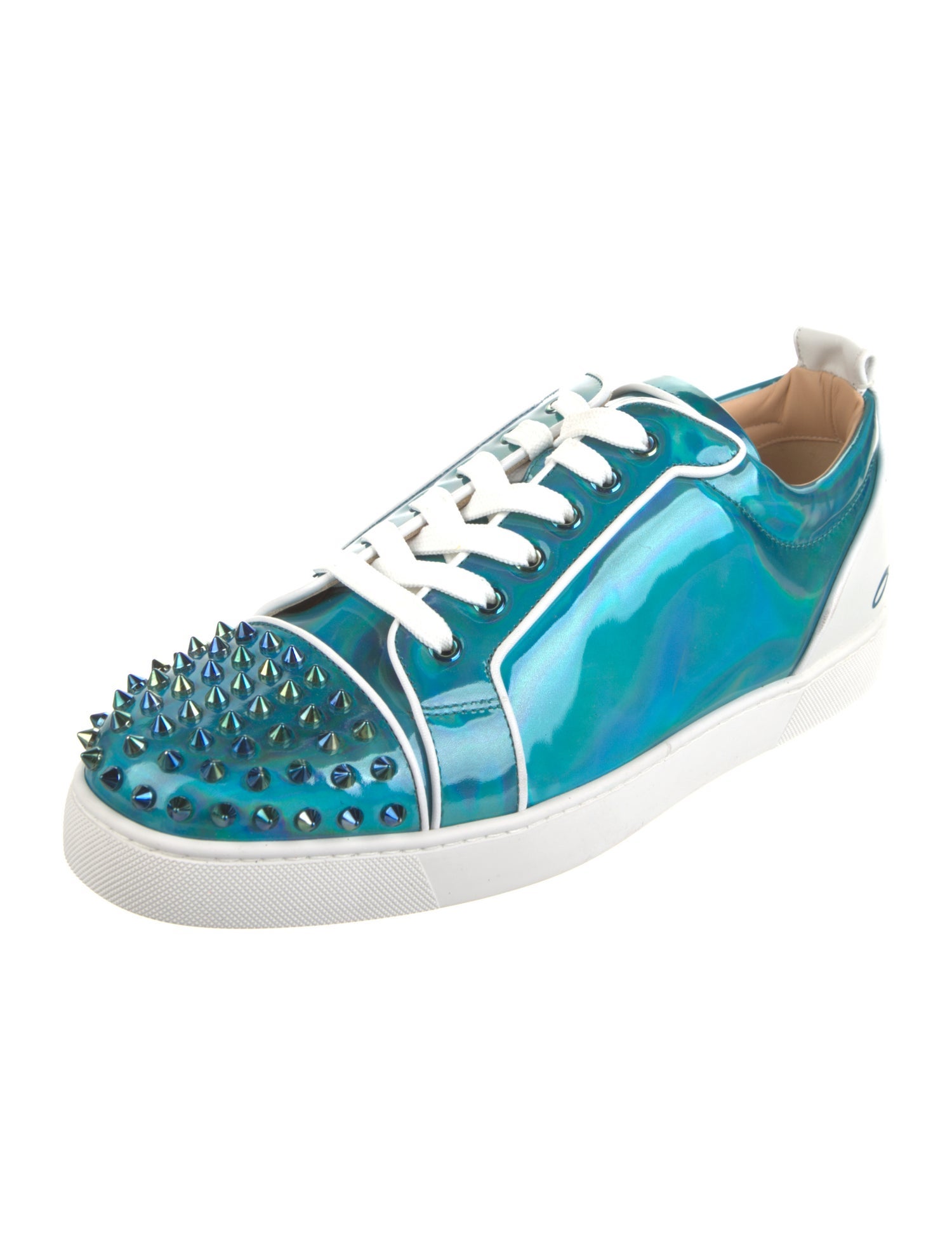 Christian Louboutin Spike Accents PVC Sneakers
