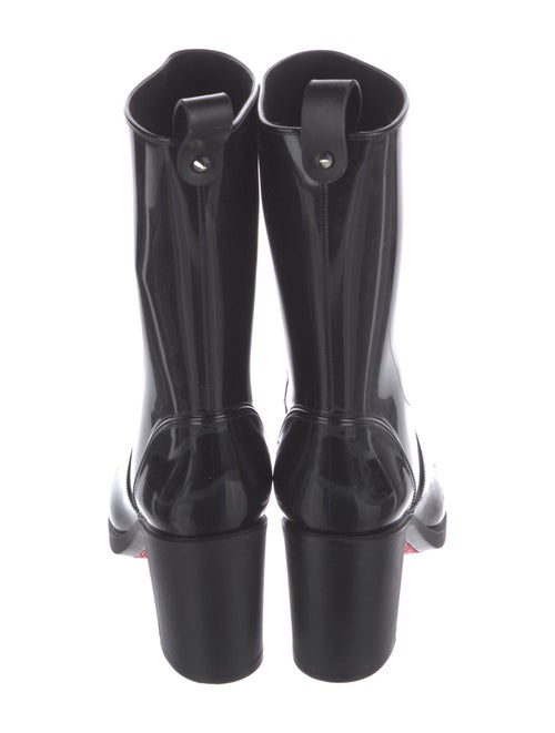 Christian Louboutin Rockstud Spike Rubber Rain Boots