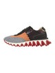 Christian Louboutin Rockstud Spike Suede Athletic Sneakers