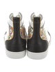 Christian Louboutin Patent Leather Printed Sneakers