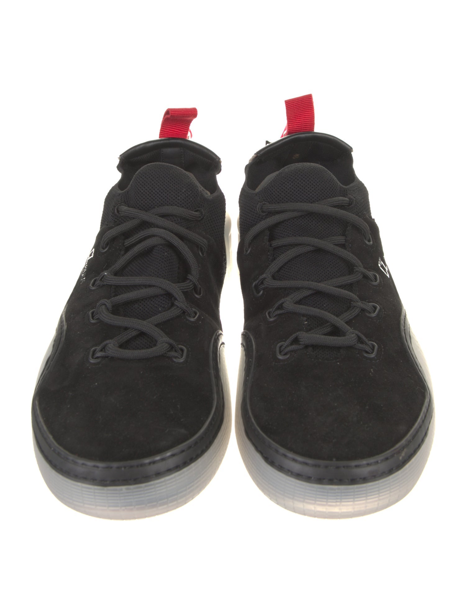 Christian Louboutin Suede Studded Accents Sneakers