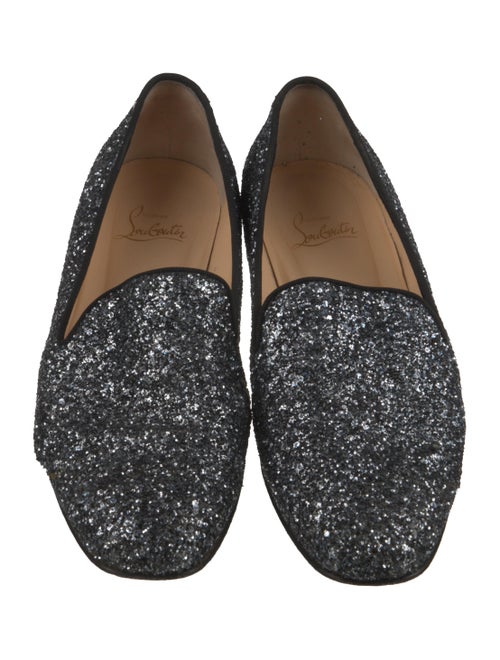 Christian Louboutin Glitter Loafers