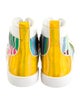 Christian Louboutin Patent Leather Striped Sneakers
