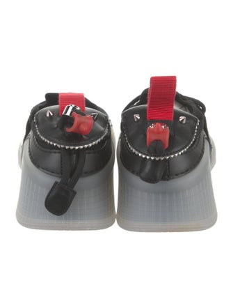 Christian Louboutin Suede Studded Accents Sneakers