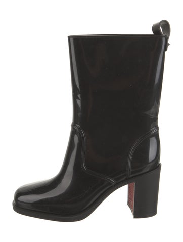 Christian Louboutin Boots Rubber Rain Us7, It37 | 7