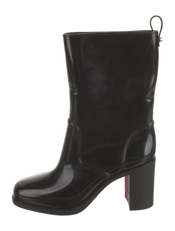 Christian Louboutin Boots Rubber Rain Us7, It37 | 7