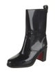 Christian Louboutin Rubber Studded Accents Rain Boots