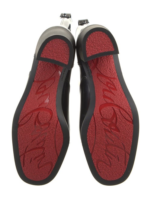 Christian Louboutin Rubber Studded Accents Rain Boots