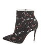 Christian Louboutin Canvas Printed Boots