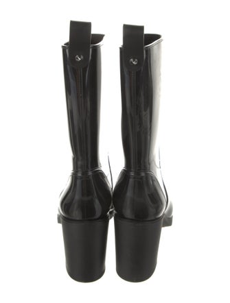 Christian Louboutin Rockstud Spike Rubber Rain Boots