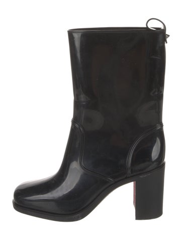Christian Louboutin Boots Rubber Rain Us7, It37 | 7