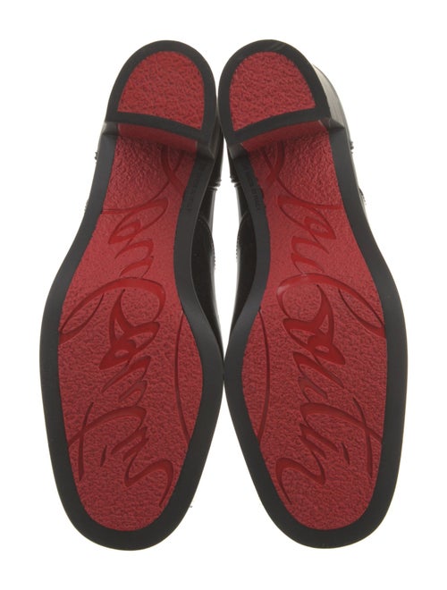 Christian Louboutin Rubber Studded Accents Rain Boots