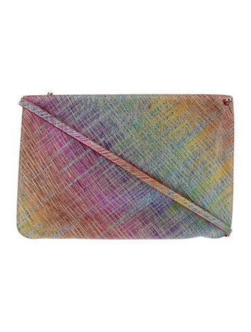 Christian Louboutin Crossbody Bags Studded Metallic Leather Bag