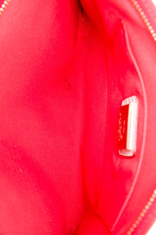 Christian Louboutin Studded Metallic Leather Crossbody Bag