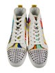 Christian Louboutin Canvas Printed Sneakers