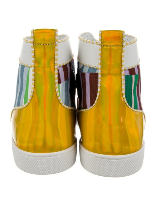 Christian Louboutin Canvas Printed Sneakers