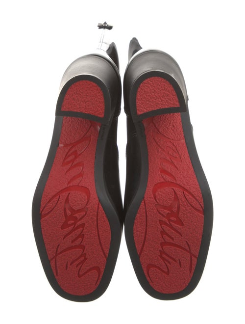 Christian Louboutin Rubber Studded Accents Rain Boots